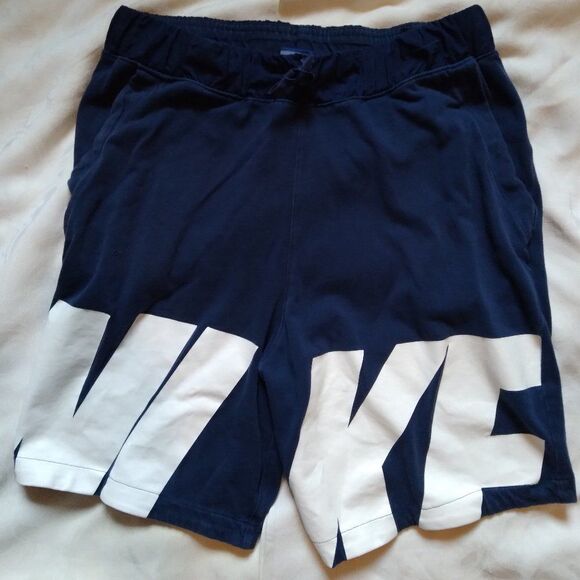 Vintage Nike Big Spell Out Logo Shorts - Picture 1 of 4